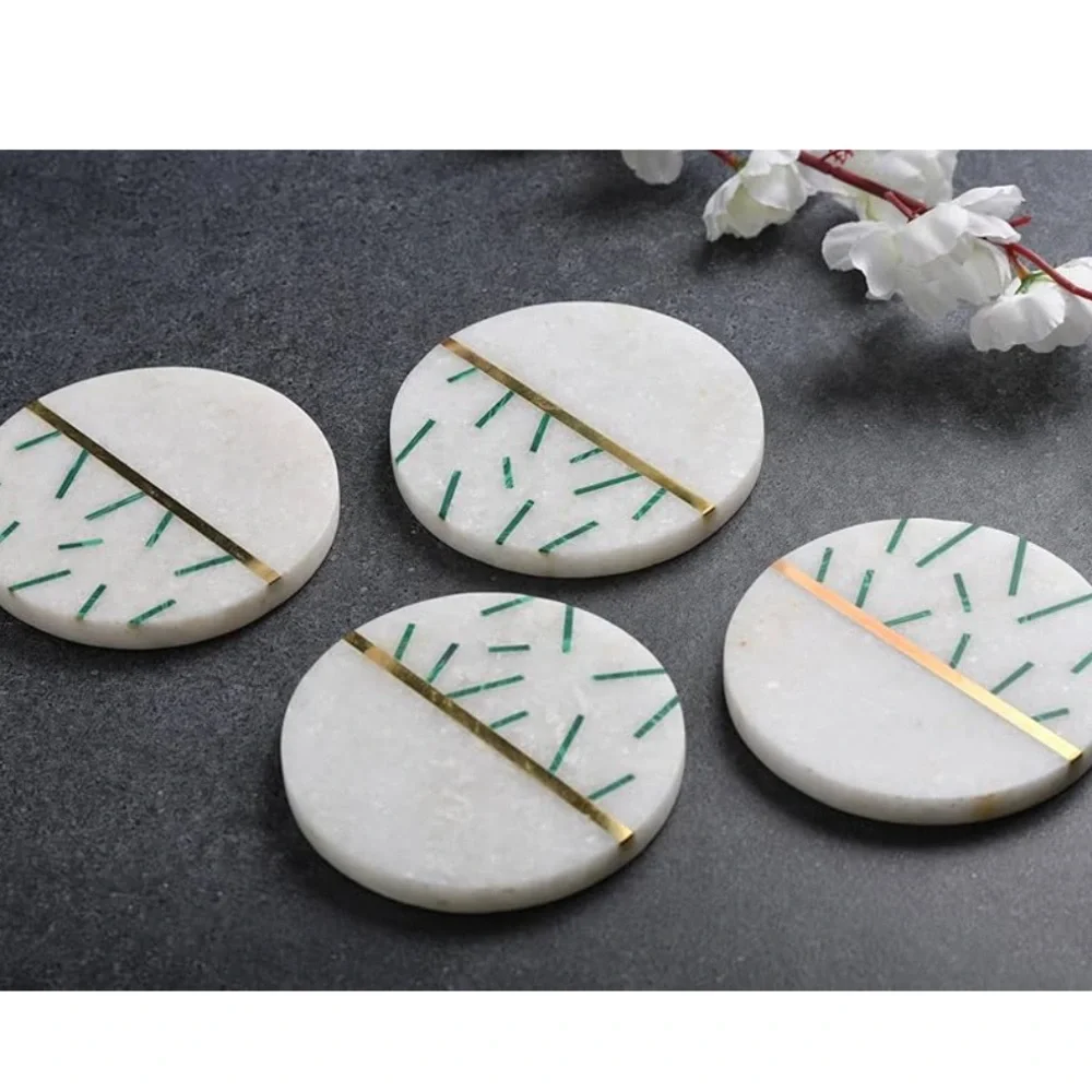 Marble Coasters Set of 4